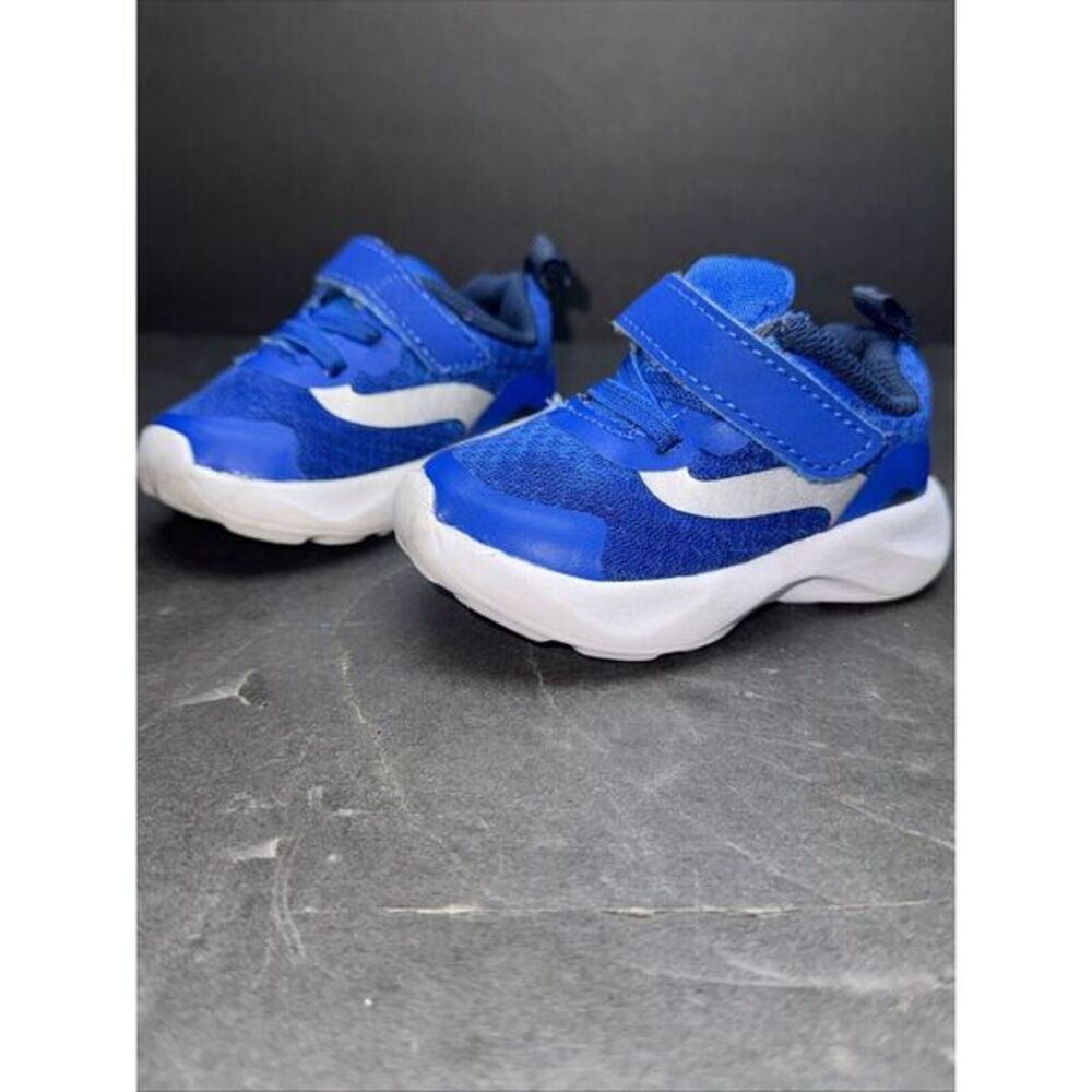 ATHLETIC WORKS Running Shoe Toddler  Size 3‎ Blue